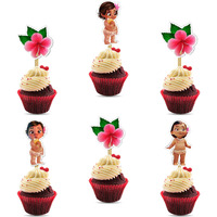 Seyal Bby Mona Cupcake Topper
