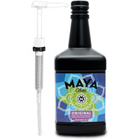 Maya Chai Tea Concentrate, Heritage Recipe, Original, 64 Ounce With White Pump