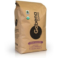 5Lb Fair Trade Organic Certified Colombian Ground Coffee Light Roast,100% Arabica Specialty Coffee, 80 Ounces, 5 Pounds, Bulk Coffee