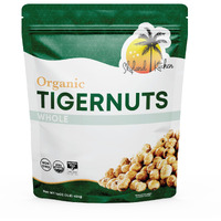 Skyland Kitchen Whole Organic Tigernuts, 16Oz Bag, Gluten-Free, Raw Snack. Edible Tubers, Free Of All Allergens.