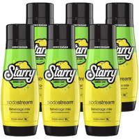 Sodastream Starry Zero Sugar Beverage Mix (440Ml, Pack Of 6)