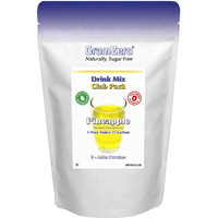 Gramzero Pineapple Zero Calorie Sugar Free Drink Mix, Great For Nutrition Club Loaded Teas, Stevia Sweetened