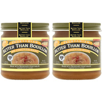 Better Than Bouillon Vegetarian No Chicken Base, Made With Seasoned Vegetables, Certified Vegan, Makes 9.5 Quarts Of Broth, 38 Servings, 8 Oz Jar (Pack Of 2)
