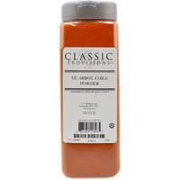Classic Provisions Spices De Arbol Chili Powder, 16 Ounce