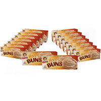 Little Debbie Honey Buns, Individually Wrapped Breakfast Pastries, 6 Count (Pack Of 16)