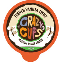 French Vanilla Decaf Flavored Coffee Pods - Amazing Decaf French Vanilla Twist Single-Serve Pods For Keurig K Cup Brewer Machines,22 Count (Pack Of 1)