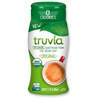 Truvia Organic Zero-Calorie Liquid Stevia Sweetener, Fluid Ounce Bottle, Original Flavor, 2.7 Fl Oz (Pack Of 12)