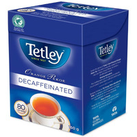 Tetley Orange Pekoe Decaffeinated Tea 80 Decaf Tea Bags 160G {Imported From Canada}