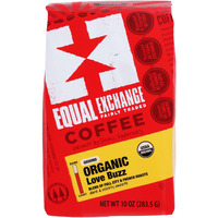 Equal Exchange Organic Ground Love Buzz Drip Coffee, 10 Oz Pack 6