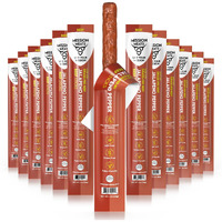Mission Meats Grass Fed Beef Sticks - Sugar Free Beef Sticks, Gluten Free, Whole 30, Paleo, Keto Meat Sticks, Sugar Free Jerky Beef Sticks Individually Wrapped, 1Oz (Jalapeno, Pack Of 48)