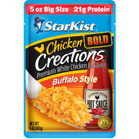 Starkist Chicken Creations Bold Buffalo, 5 Oz Pouch Big Size    (Pack Of 12)