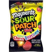Maynards Sour Patch Kids Sour Cherry Blasters Candy 185 Grams Imported From Canada