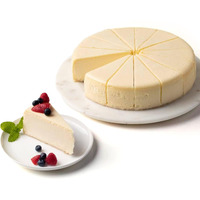 Davids Cookies Dreamy Cheesecake 10    With 14 Servings - No Added Sugar Fresh Bakery Dessert - Quality Cakes For Delivery - Great Birthday Gift Idea