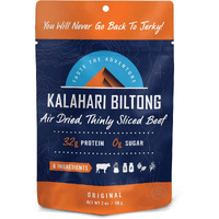 Original Kalahari Biltong, Air-Dried Thinly Sliced Beef, 2Oz (Pack Of 1), Sugar Free, Gluten Free, Keto & Paleo, High Protein Snack