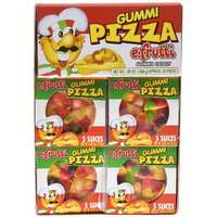 Gummi Pizza By E-Fruitti 48 Count (Net Wt. 26Oz)