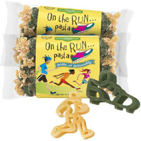 Pastabilities Fun Shaped Pasta For Kids - On The Run Pasta - Runners And Shoes Sport Theme, Non-Gmo Natural Wheat Pasta, All-Natural, Kosher Certified, Made In The Usa, (2 Pack, 14 Oz)