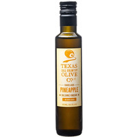Pineapple Balsamic Vinegar - Gourmet Barrel Aged Infused Balsamic Vinegar - Great For Dressing Dipping Glazing - No Artificial Flavors Or Added Sugar - Made In Texas (8.5 Oz)