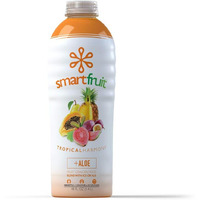Smartfruit Tropical Harmony + Aloe, 100% Real Fruit Pur  E, Non-Gmo, No Additives, Vegan - 48 Fl. Oz