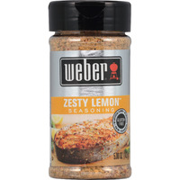 Weber Zesty Lemon Seasoning, 5 Ounce Shaker (Pack Of 6)