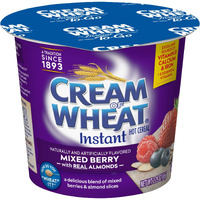 Cream Of Wheat Instant Hot Cereal To-Go Cups, Mixed Berry With Almonds, 2.29 Ounce (Pack Of 6)