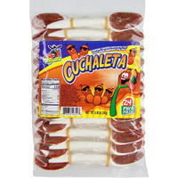 Cuchaleta - Tamarind Flavored Spoon Candy With Chili: Cucharitas De Sabor Tamarindo Con Chile