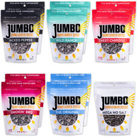 Jumbo Sunflower Seeds Sampler Pack - Original, Ranch, Pepper, Bbq, Chipotle, No Salt (11 Bags)