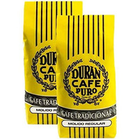 Cafe Duran (Two Pack) Cafe Tradicional - Best Panama Coffee - Regular Ground 1 Pound/425G