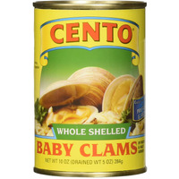 Cento Clam Baby Whole, 10 Ounce (Pack Of 12)
