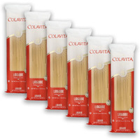 Colavita Linguine: Authentic Italian Texture - Your Go-To Pasta Choice - 1Lb (Pack Of 6)