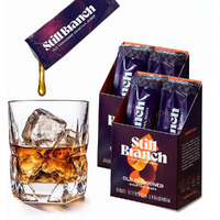 Still Branch Single-Serve Old Fashioned Mix Cocktail Syrup - Handcrafted Cocktail Mixer With Real Bitters, Italian Cherry, Sorghum, Maple And Dark Brown Sugars - No Refrigeration Needed - 28 Sachets