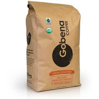 5Lb Fair Trade Organic Certified Mexican Chiapas Ground Coffee Medium Roast, 100% Arabica Specialty Coffee, 80 Ounces, 5 Pounds, Bulk Coffee