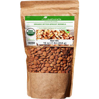 Bitter Apricot Kernels Organic Raw (1Lb) -100% Usda Organic Certified - Product Of Turkey (Free Electronic Book)