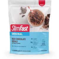 Slimfast Meal Replacement Powder, Original Rich Chocolate Royale, Shake Mix, 10G Of Protein, 52 Servings (Packaging May Vary)