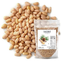 Raw Pine Nuts 16 Oz (1 Lb) | Whole And Natural | No Ppo | Batch Tested Gluten & Peanut Free | Steam Pasteurized | Great For Pesto, Salads Or Roasting - By I'M A Nut