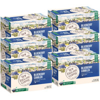 New England Coffee Blueberry Cobbler Medium Roast Single Serve Pods, 12Ct Box (Pack Of 6)