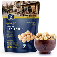 Roasted Hazelnuts Natural Non-Gmo Certified, Unsalted, Dry Roasted, Kosher Certified ,16 Oz