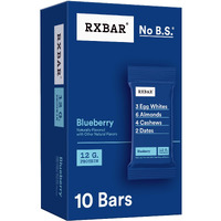 Rxbar Protein Bars, Protein Snack, Snack Bars, Blueberry, 18.3Oz Box (10 Bars)
