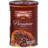 Trung Nguyen - Premium Blend - Roasted Ground Coffee Blend - Strong And Bold - Arabica & Robusta - Chocolate Flavor - Vietnamese Coffee 1 Can (15 Oz)