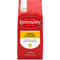 Community Coffee Coffee & Chicory Blend 32 Ounces, Medium Dark Roast Ground Coffee, 32 Ounce Bag (Pack Of 1)
