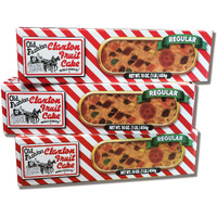 Claxton Fruit Cake - 3-1 Lb. Regular - In Color Cartons