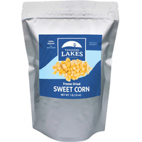 Thousand Lakes Freeze Dried Vegetables - Sweet Corn - Bulk 1 Pound (16 Ounces) | 100% Whole Sweet Corn Kernels | No Added Sugar Or Salt