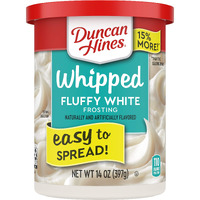 Duncan Hines Whipped White Frosting, 8-14 Oz Cans