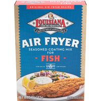 Louisiana Fish Fry, Air Fry Fish Coating Mix, 5 Oz (Pack Of 6)