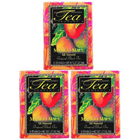 Hawaiian Islands Tea Company Mango Maui Black Tea, All Natural - 60 Teabags (3 Boxes)