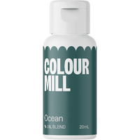 Colour Mill Oil-Based Food Coloring, 20 Milliliters Ocean
