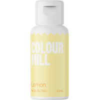 Colour Mill Oil-Based Food Coloring, 20 Milliliters Lemon