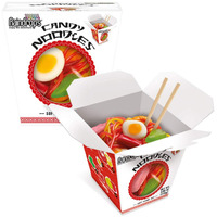 Raindrops Gummy Candy Noodles Takeout Box - Japanese Snacks, Chinese Snacks - Candy Variety Pack - Fun And Unique Candy Gifts (1 Box)