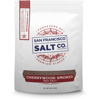 Cherrywood Smoked Sea Salt - 5 Oz. Fine Grain By San Francisco Salt Company