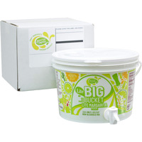Master Of Mixes Margarita Lite Mix, Ready To Use, 96 Oz Low-Profile Bigbucket, Individually Boxed In Ecommerce Protective Packaging