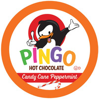 Pingo Peppermint Hot Chocolate Pods For Keurig K-Cup Brewers, Candy Cane Peppermint, 40 Count